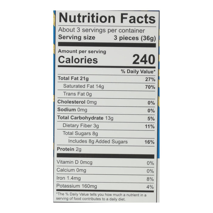 Alter Eco Organic Dark Chocolate Truffle Sprinkles - Case of 8 - 4.2 Oz