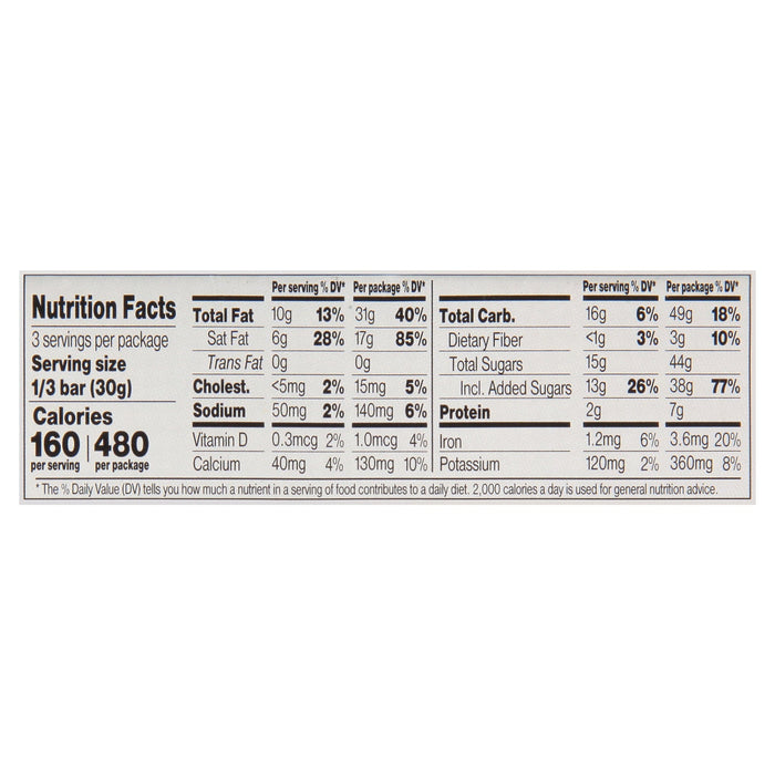 Chocolove Salt Peanut Butter Filled Milk Chocolate Bar - 3.2 Oz (10-Pack)