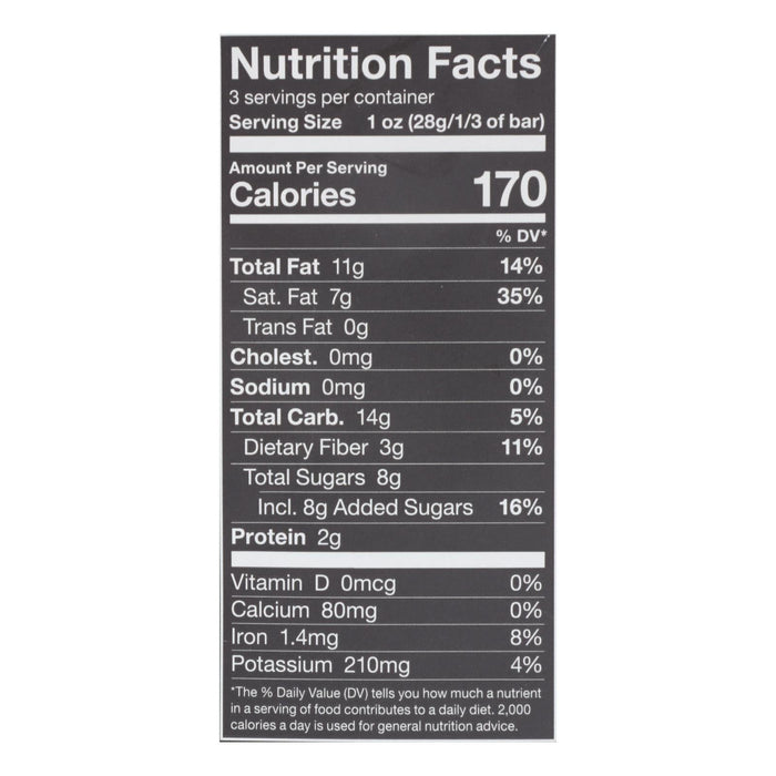 Endangered Species 72% Dark Chocolate Bars with Cacao Nibs - 3 Oz Bars (Pack of 12)