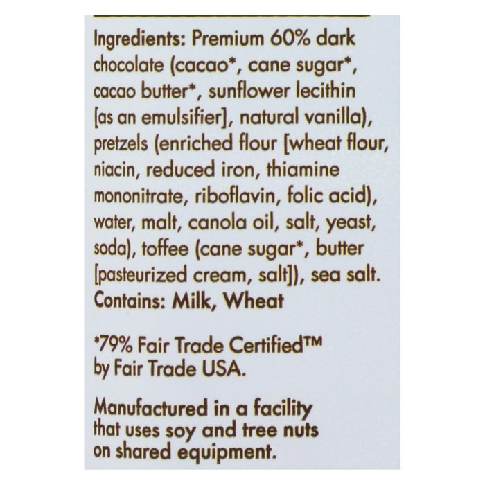 Chuao Chocolatier Toffee Twirl Pretzel Chocolate Bar, 2.8 Oz