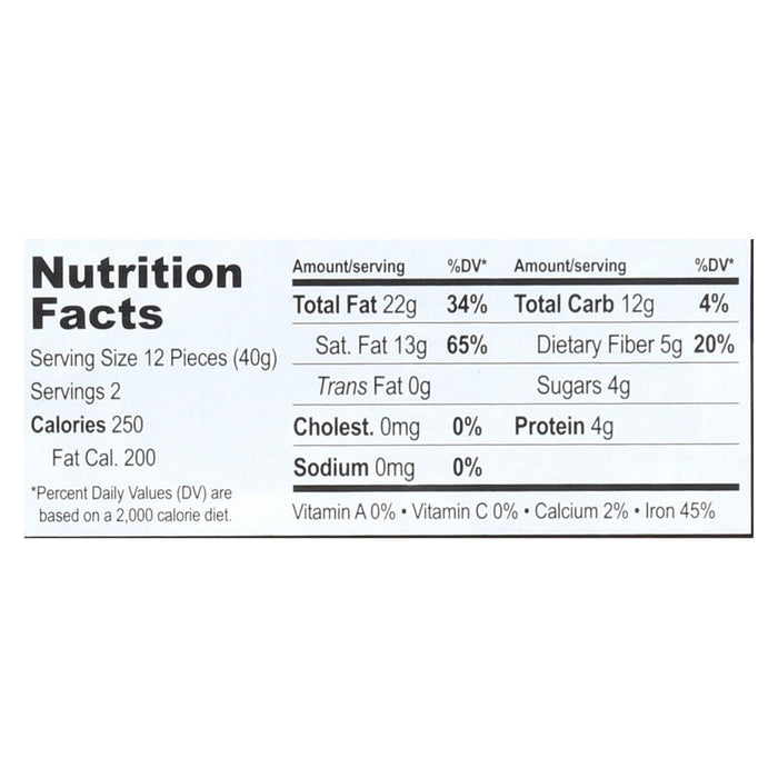 Equal Exchange Extreme Dark Organic Chocolate Bar - Pack of 12, 2.8 Oz