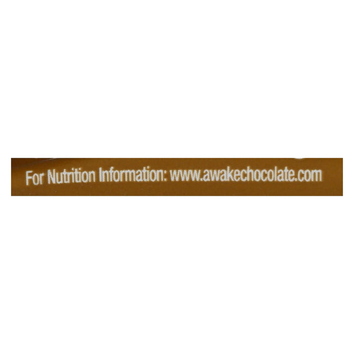 Awake Chocolate Bites: Chocolate Caramel - Case of 50 (0.58 Oz. Each)