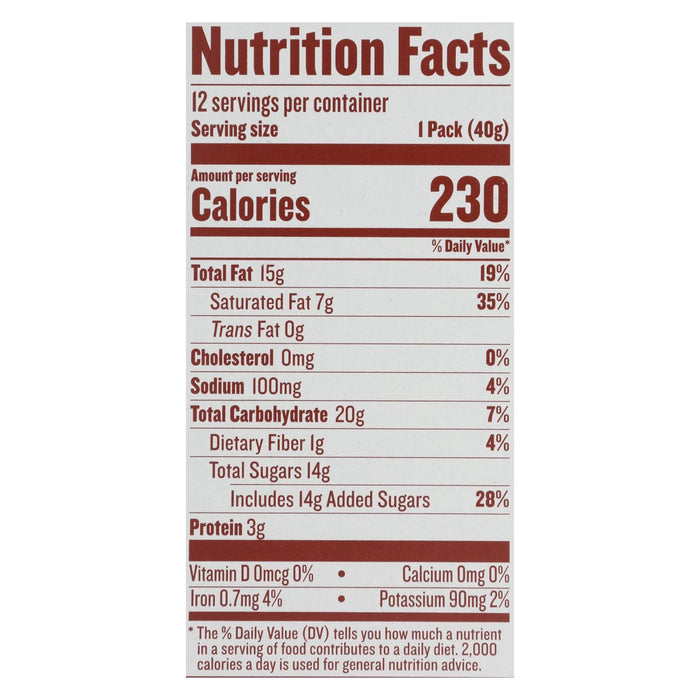 Justin's Almond Butter Cups, Dark Chocolate, 1.4 Oz., Pack of 12