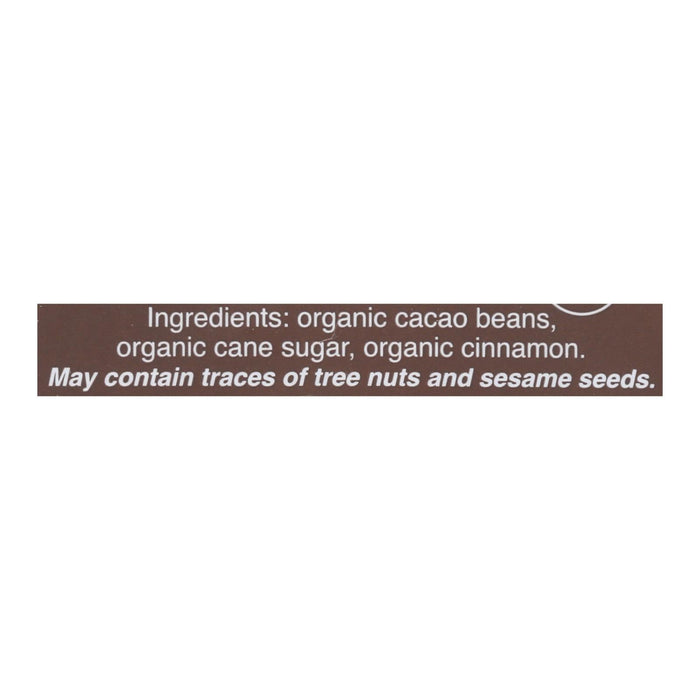 Taza Mexicano Organic Discs: 50% Dark Chocolate Infused with Cinnamon (2.7 Oz, Case of 12)