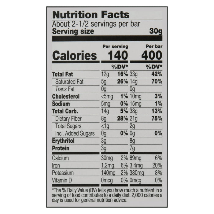 Lily's Sweets 40% Hazelnut 2.8 Oz Premium Milk Chocolate Bars - Case of 12