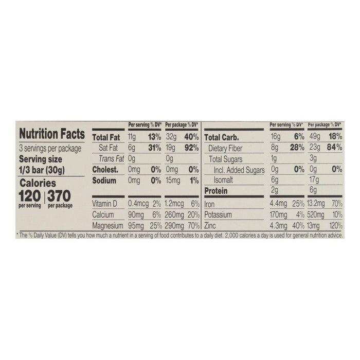 Chocolove XoBar Dark Chocolate Mint 3.2oz Bars (Pack of 12)