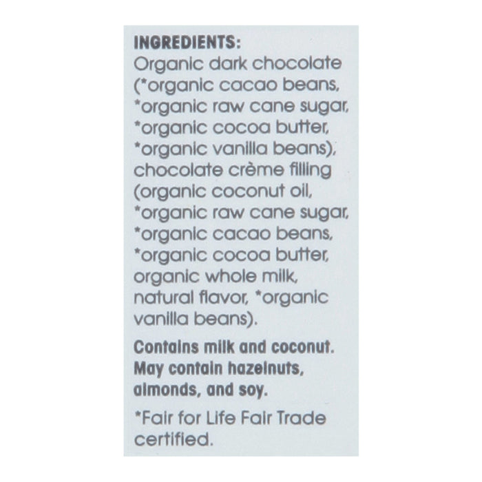 Alter Eco Truffle Thin Classic Dark Chocolate, 2.96 Oz (Pack of 12)