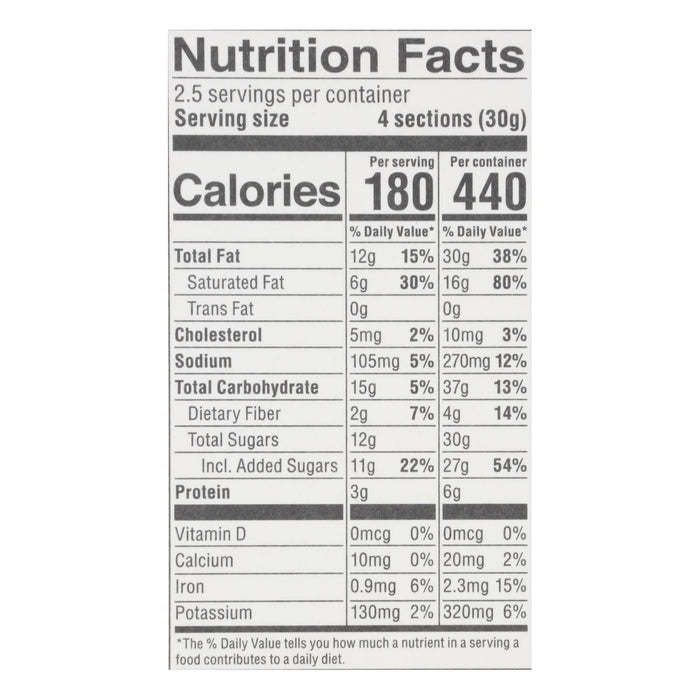 Alter Eco Salted Almond Chocolate Bar - 2.65 Oz Per Bar - Case of 12