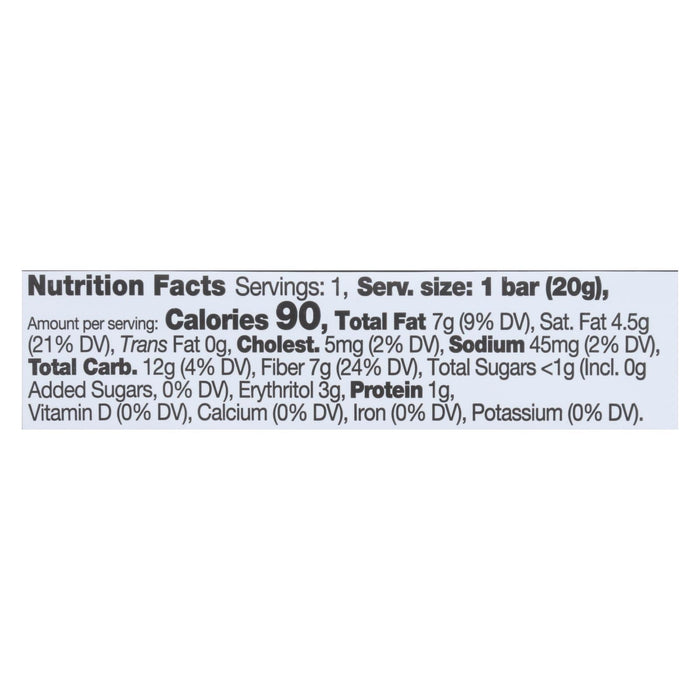 Lily's Milk Chocolate Mini Bars with Sea Salt Caramel, Case of 18 - 0.7 Oz Each