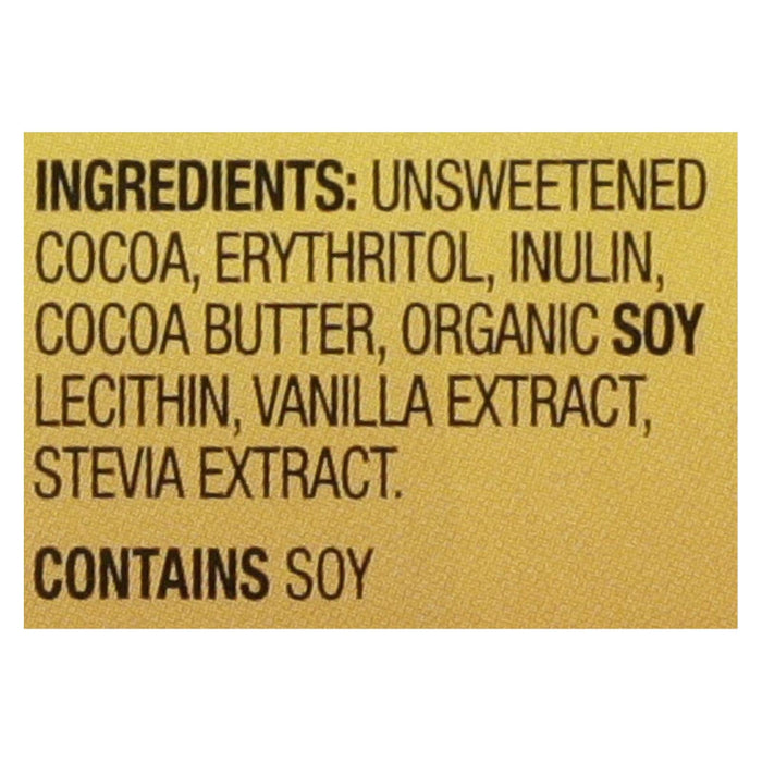 Lily's Sweets Dark Chocolate Bar - Sugar Free - 4 Oz., Case of 12