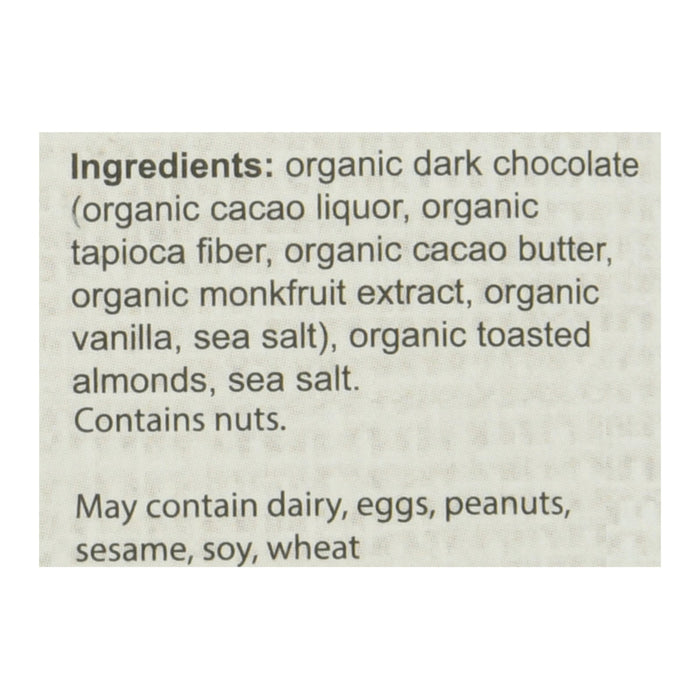 Brooklyn Born Chocolate Bar Chocolate Salt Almond Keto - 2.1 Oz (12 Pack)