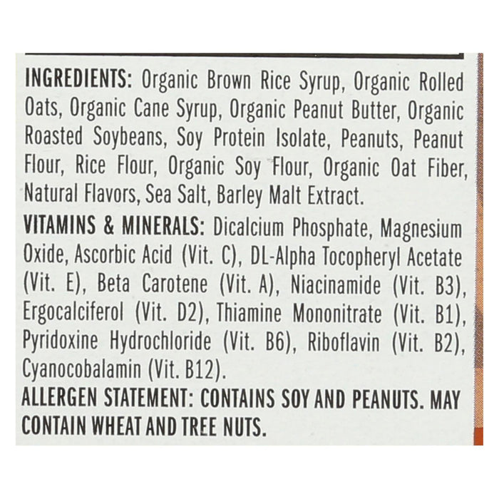 Clif Bar Organic Crunchy Peanut Butter - Case of 9 - 2.4 Oz (Pack of 6)