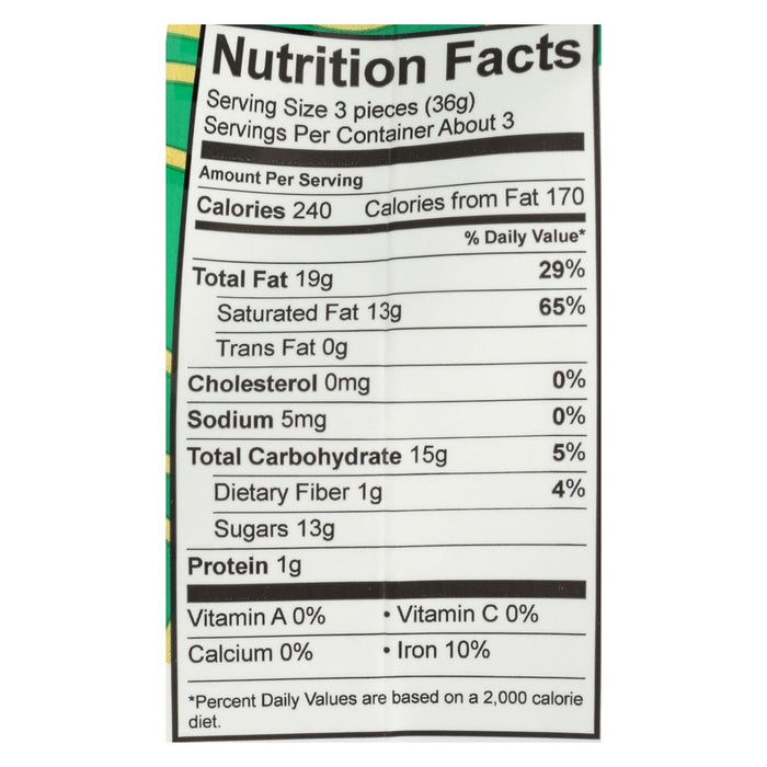 Alter Eco Organic Mint Creme Dark Chocolate Truffles (Case of 8 - 4.2 Oz.)