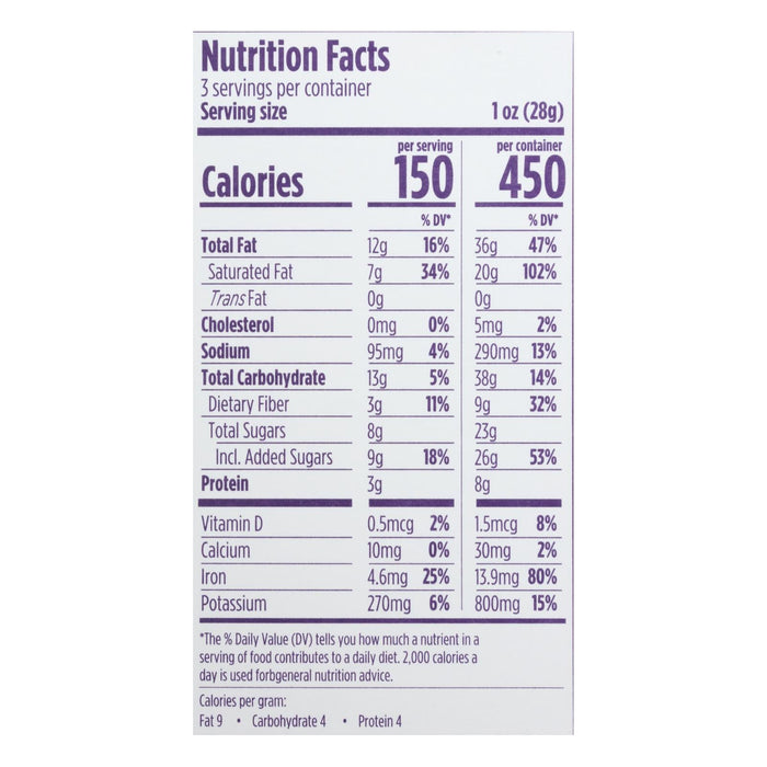 Vosges Haut-Chocolat 62% Cacao Uncured Mo's Dark Bacon Bites - Case of 12 - 3 Oz