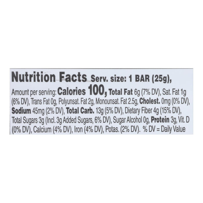 Health Warrior Chia Bar - Chocolate Peanut Butter - 0.88 Oz Bars - 15 Count Case