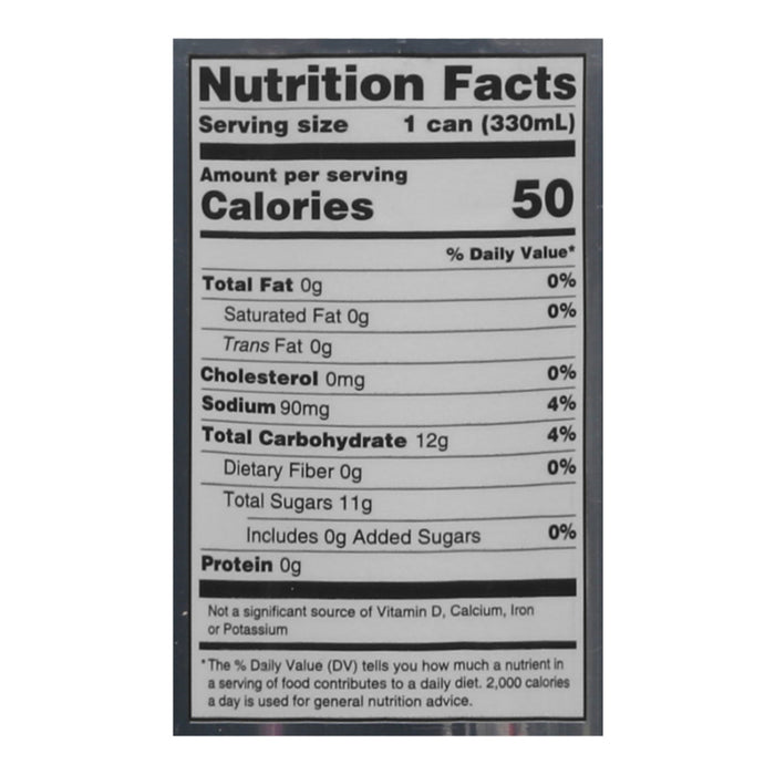 Aloe Sparkling White Grape Drink - 12 Pack - 11.2 fl. oz. Cases