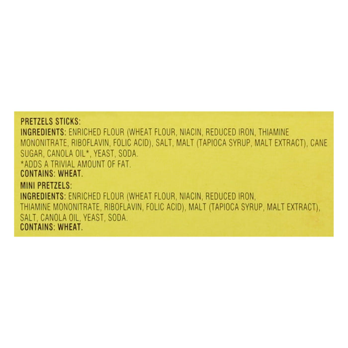 Snyder's of Hanover Pretzel Mini & Stick 20 Bag - Case of 4