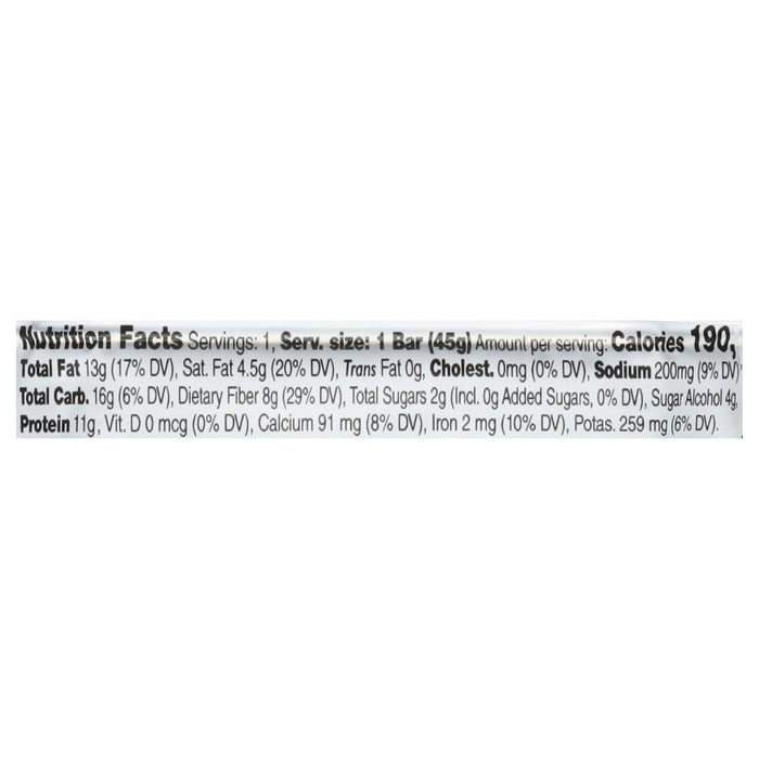 Cando Bar Dark Chocolate Almond Sea Salt 1.59 Oz Case of 12