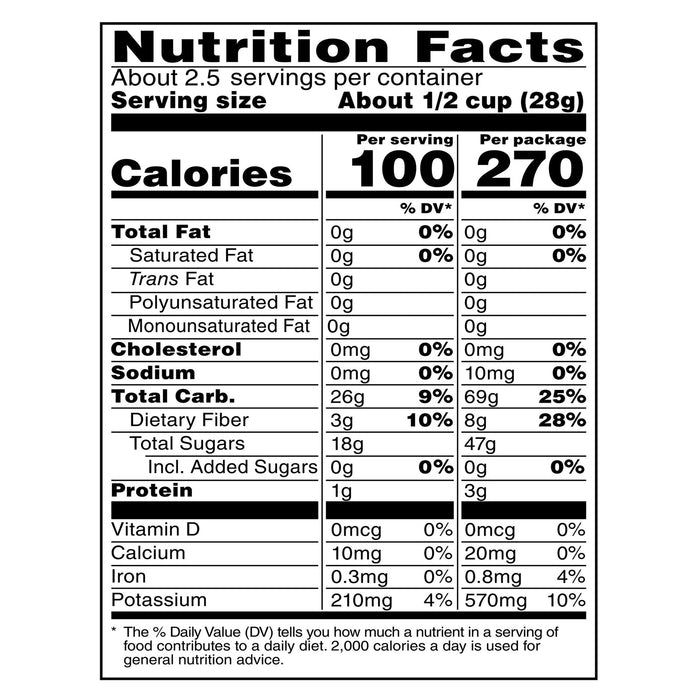 Bare Fruit Simply Baked Banana Chips - 2.7 Oz - Pack of 12