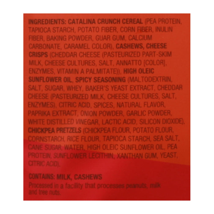 Catalina Crunch Spicy Kick Crunch Mix - 5.25 Ounces - Pack of 6