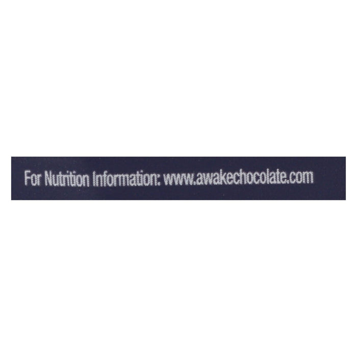 Awake Dark Chocolate Bites - Case of 50 - 0.47 Ounce