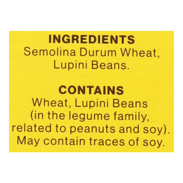 Brami Semo Lupini Penne Pasta: Gluten-Free, Plant-Based, and Rich in Protein (8 oz, Pack of 8)