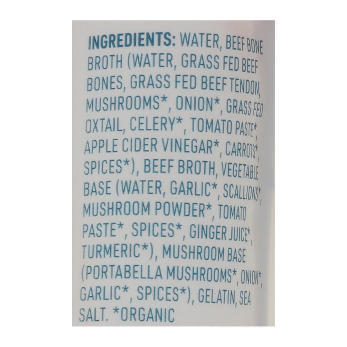 Bare Bones Broth Bone Broth Beef Classic Grass-fed - 8 Fl Oz (Pack of 8)