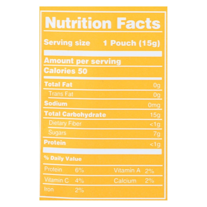 Amara Organic Banana Baby Puree, 0.53 Oz Pouches (Case of 7) for 6 Months and Up