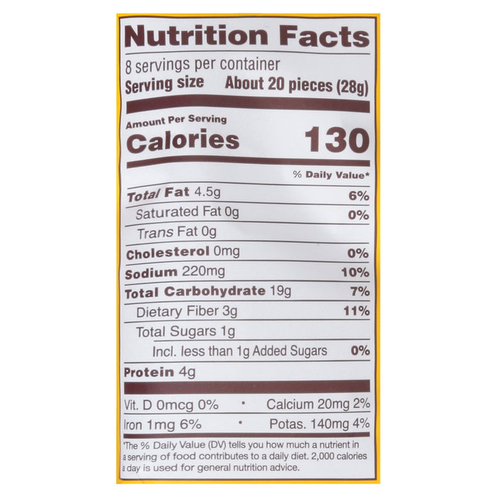 Hippeas White Cheddar Chickpea Puffs, 8 oz