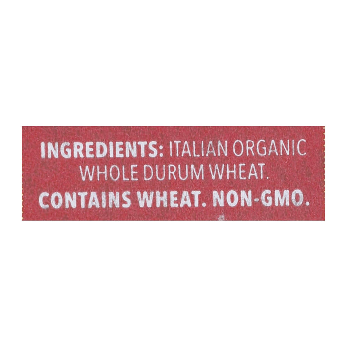 Delallo Organic Whole Wheat No. 91 Shells Pasta, 16 oz