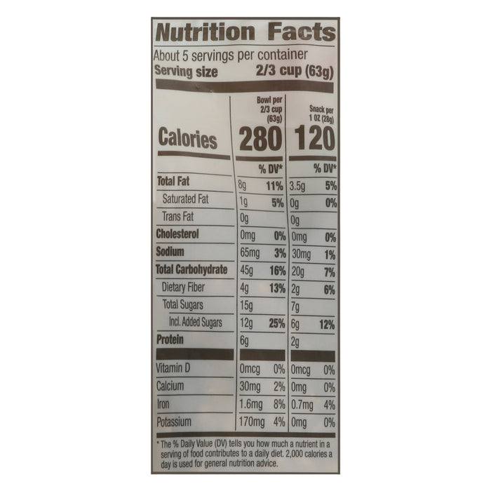 Cascadian Farm Organic Fruit Nut Granola, 11 Ounce Packets (Case of 4)