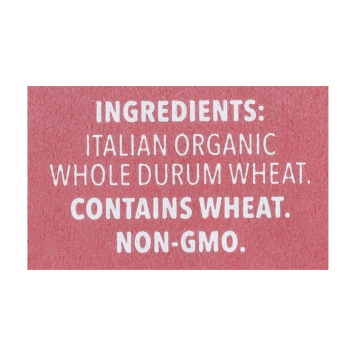 Delallo Organic Whole Wheat Number 65 Orzo Pasta, 16 oz.  (Case of 12)