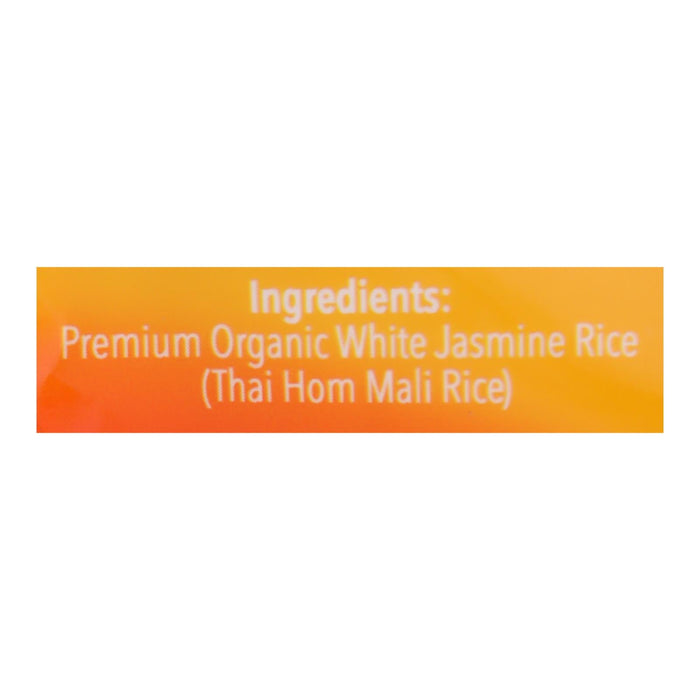 Queen Elephant Organic Jasmine White Rice, 2 lb - 6 Pack