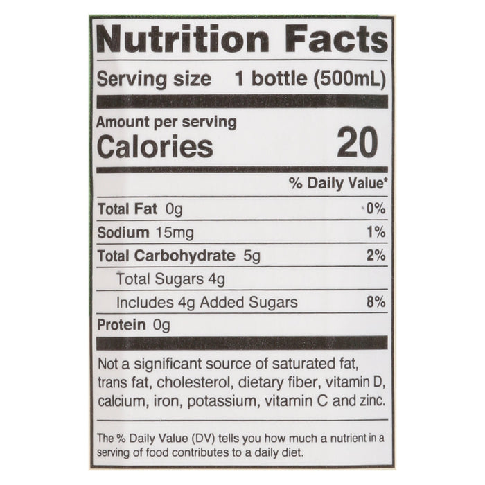 Saint James Organic Green Tea, Original Flavor - Case of 12 - 16.9 fl. oz. Bottles