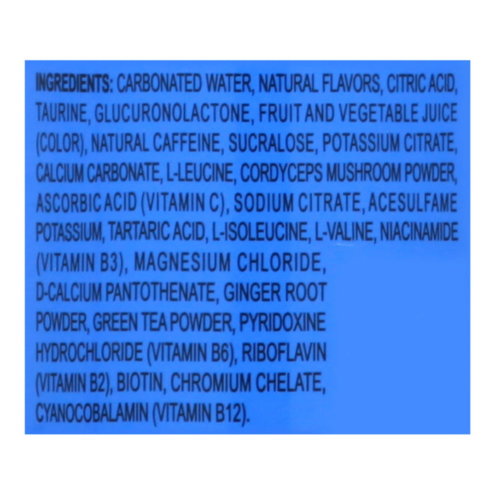 G.O.A.T. Fuel Energy Drink - Blueberry Lemonade - 12 Fluid Ounces (Pack of 12)