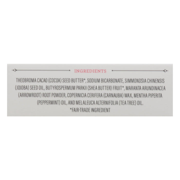 Spinster Sisters Peppermint Tea Tree Deodorant Bar - 2.8 Ounce Bar