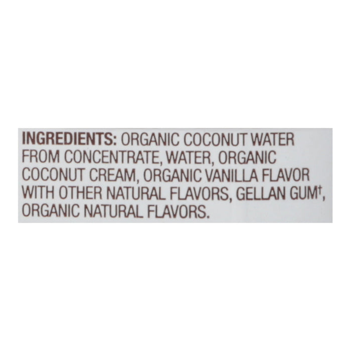 Vita Coco Vanilla Milk, Organic, 6-Pack (33.8 Fl. Oz. Each)