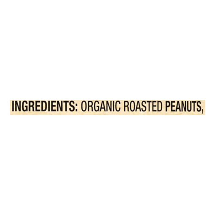 Santa Cruz Organic Dark Roast Creamy Peanut Butter - 26 oz, Case of 6
