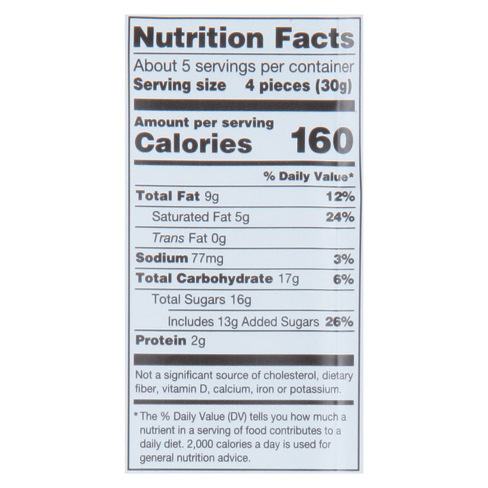 Darrell Lea Milk Chocolate Peanut Brittle, 5.6 Oz Per Unit (Pack of 15)