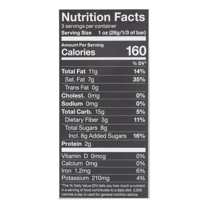 Endangered Species Natural Chocolate Bars - 72% Dark Chocolate with Espresso Beans - 3 Oz Bars - Case of 12