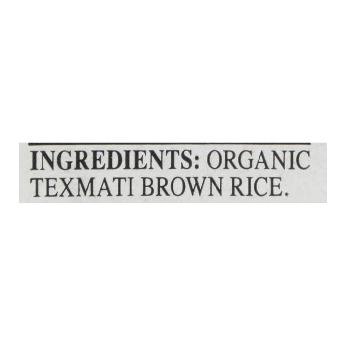 Rice Select Organic Texmati Brown Rice - 4-Pack, 32 Ounce