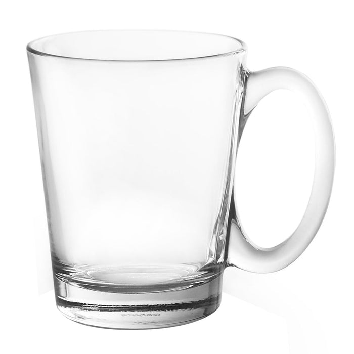 Glass Coffee/Tea Mug - 10.5oz - Set of 6