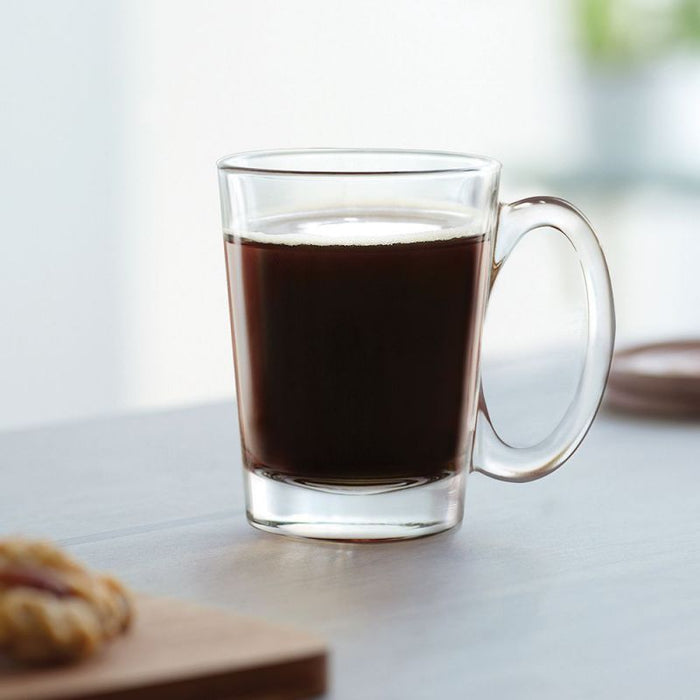 Glass Coffee/Tea Mug - 10.5oz - Set of 6