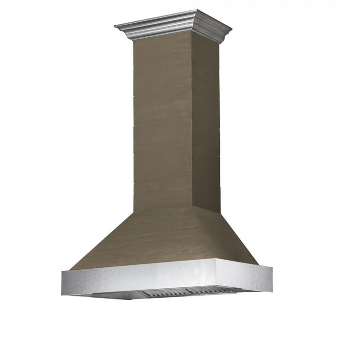 ZLINE 36" Wooden Wall Range Hood, CFM Motor, 365YY-36