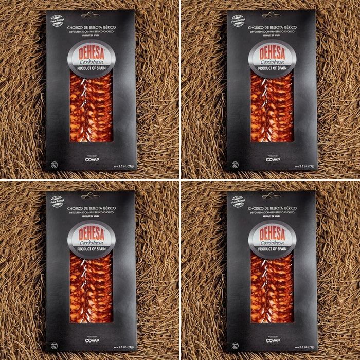 Dehesa Cordobesa® Chorizo and Salchichón de Bellota Ibérico 4 Pack