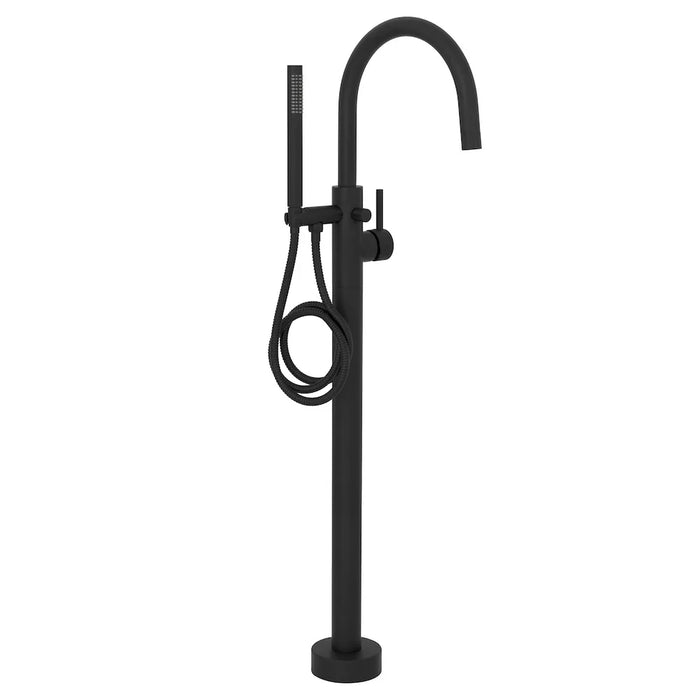 ZLINE Emerald Bay Bath Tub Filler in Matte Black EMBY-BTF-MB