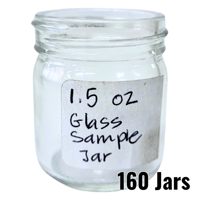 1.5 oz Glass Sample Jar