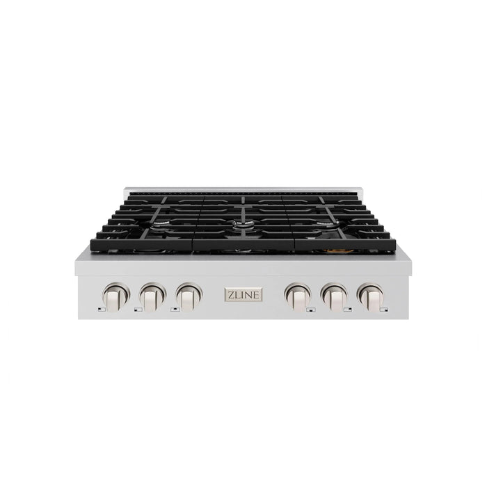 ZLINE 36" Paramount Gas Rangetop Stainless Steel SRT36