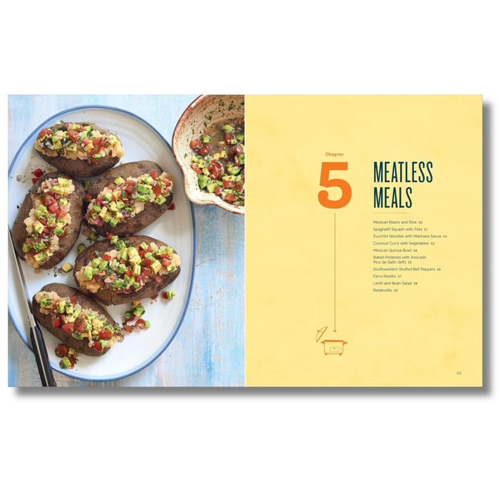 The Easy 5-Ingredient Slow Cooker Cookbook: 100 Delicious No-Fuss Meals for Busy People (Spiral Bound)