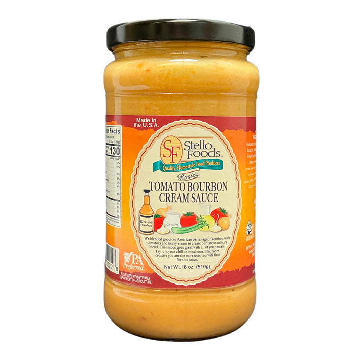 Stello Foods - Rosie's Tomato Bourbon Cream Sauce 18 oz